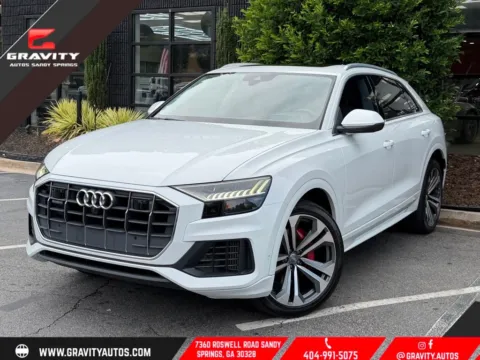 White 2019 Audi Q8 3.0T Prestige for sale in Sandy Springs, GA