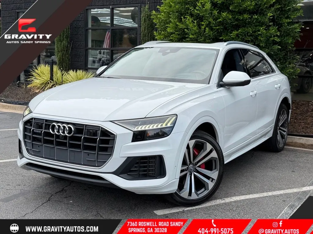 White 2019 Audi Q8 3.0T Prestige for sale in Sandy Springs, GA