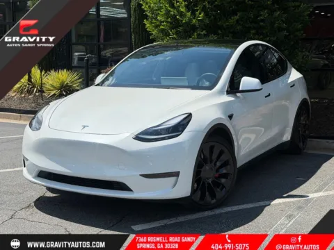 White 2022 Tesla Model Y Performance for sale in Sandy Springs, GA