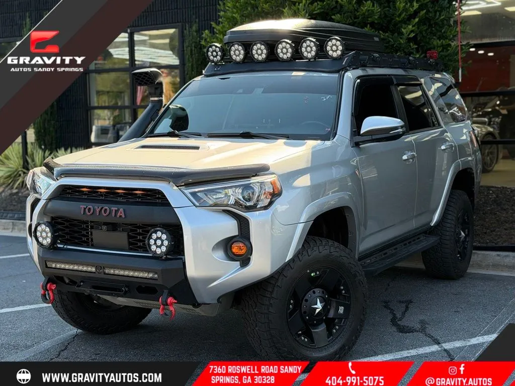 Silver 2023 Toyota 4Runner TRD Off-Road Premium for sale in Sandy Springs, GA