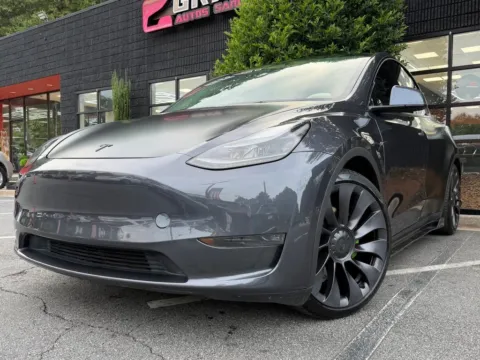 Photos of 2021 Tesla Model Y Performance for sale in Sandy Springs, GA at Gravity Autos Sandy Springs