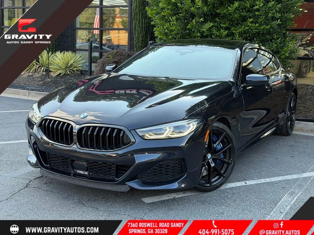 Black 2021 BMW 8 Series M850i xDrive Gran Coupe for sale in Sandy Springs, GA