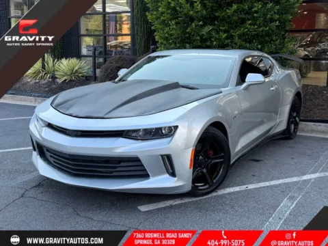 Silver 2018 Chevrolet Camaro 1LT for sale in Sandy Springs, GA