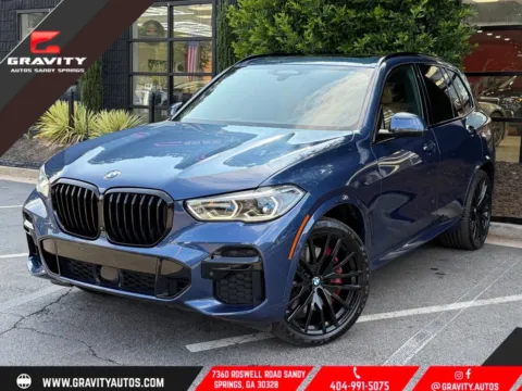 Blue 2022 BMW X5 M50i for sale in Sandy Springs, GA