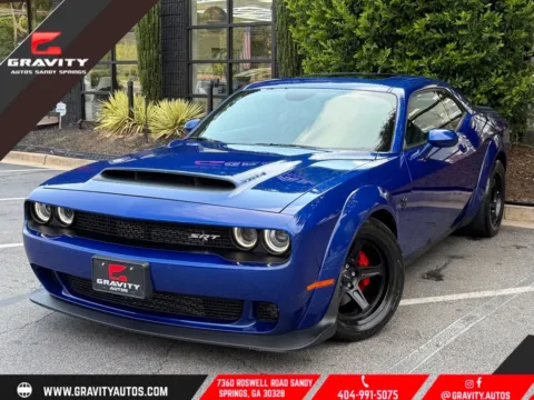 Blue 2018 Dodge Challenger SRT for sale in Sandy Springs, GA