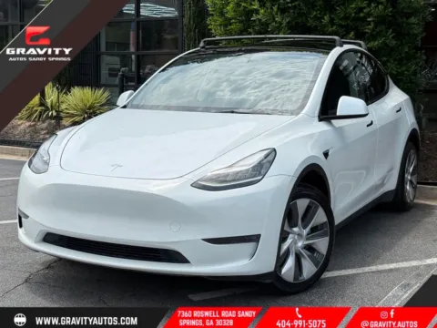 White 2023 Tesla Model Y Long Range for sale in Sandy Springs, GA