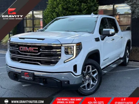 White 2024 GMC Sierra 1500 SLT for sale in Sandy Springs, GA