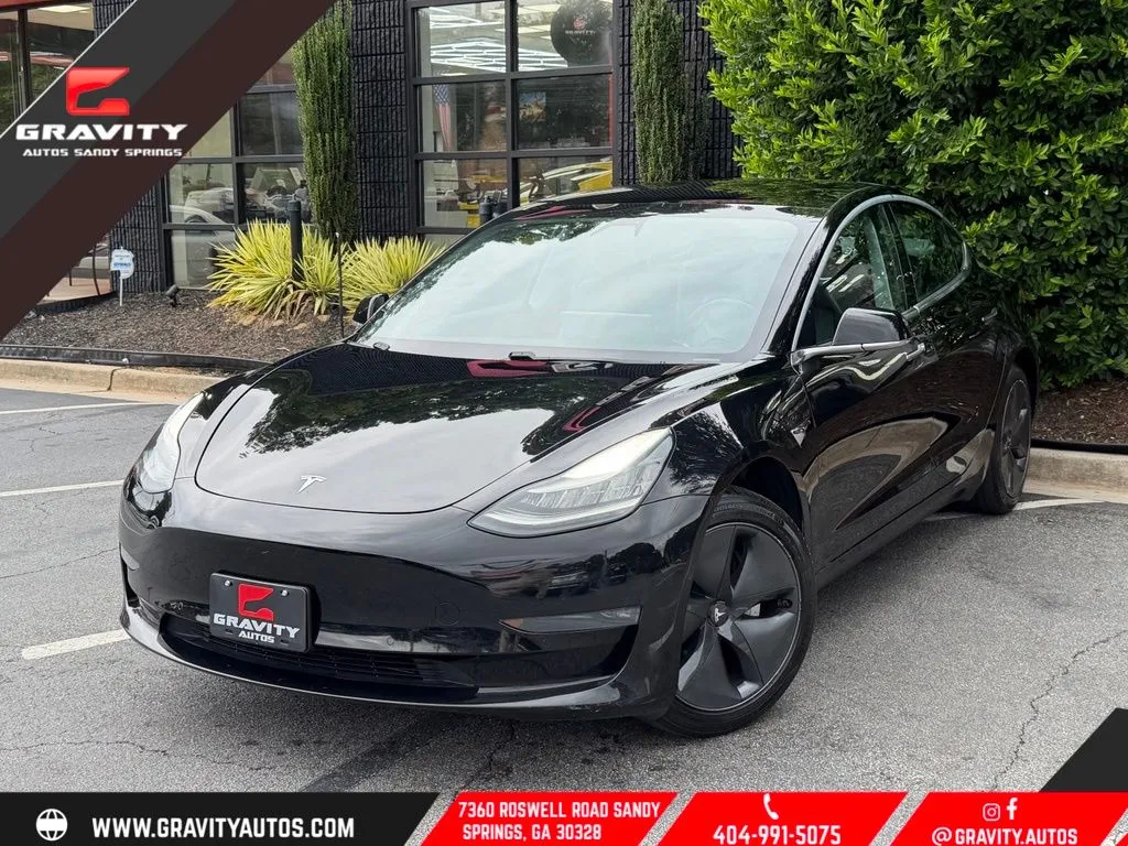 Black 2019 Tesla Model 3 Mid Range for sale in Sandy Springs, GA