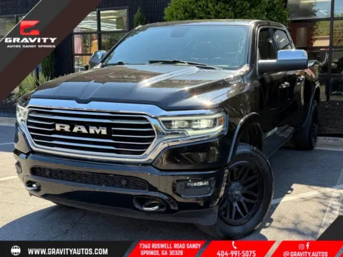 Black 2020 Ram 1500 Laramie Longhorn for sale in Sandy Springs, GA