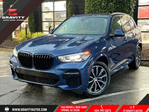 Blue 2023 BMW X5 M50i for sale in Sandy Springs, GA