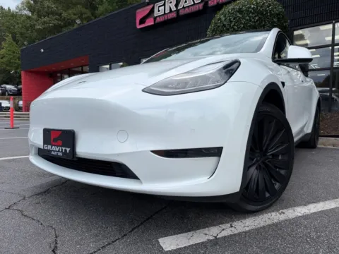 Another view of 2020 Tesla Model Y Long Range for sale in Sandy Springs, GA at Gravity Autos Sandy Springs