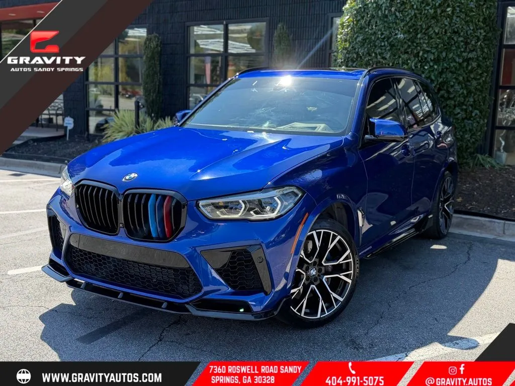 Gray 2022 BMW X5 M for sale in Sandy Springs, GA