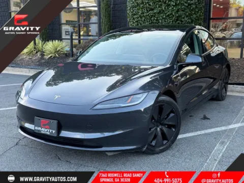 Black 2024 Tesla Model 3 for sale in Sandy Springs, GA