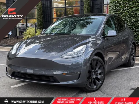Black 2020 Tesla Model Y Long Range for sale in Sandy Springs, GA