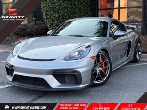 Silver 2021 Porsche 718 Cayman GT4 for sale in Sandy Springs, GA