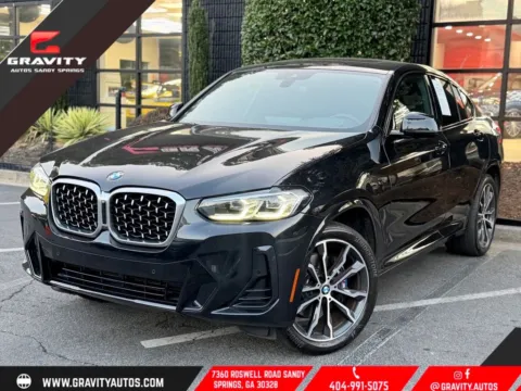 Black 2022 BMW X4 xDrive30i for sale in Sandy Springs, GA