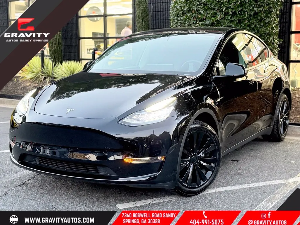Black 2022 Tesla Model Y Long Range for sale in Sandy Springs, GA