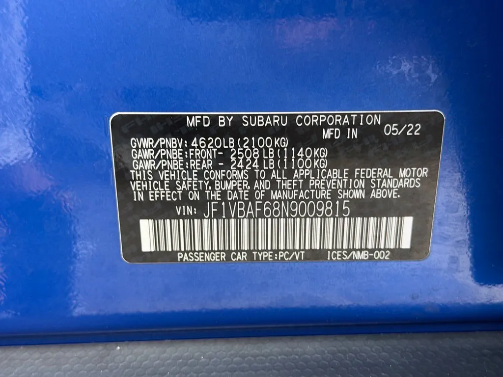 Subaru WRX photo 54