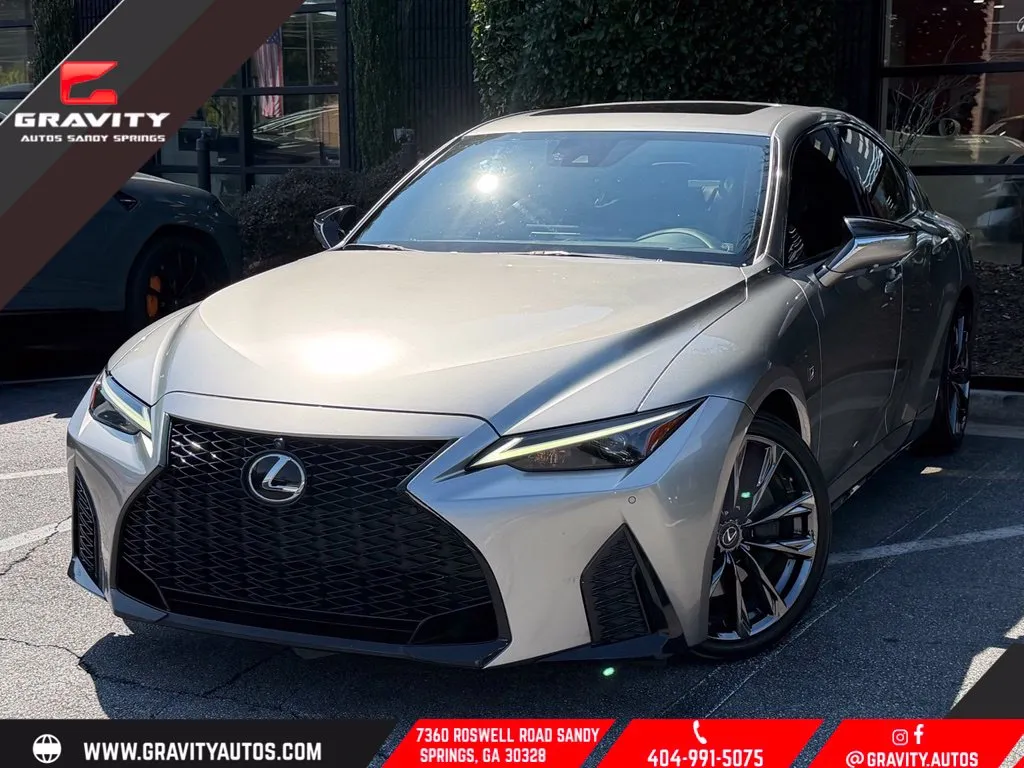 Silver 2023 Lexus IS 350 F SPORT for sale in Sandy Springs, GA