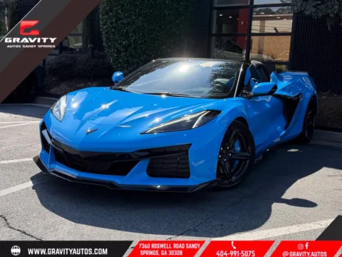 Blue 2023 Chevrolet Corvette Z06 for sale in Sandy Springs, GA