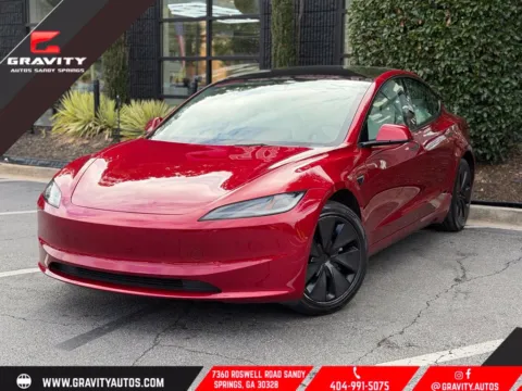 Red 2025 Tesla Model 3 Long Range for sale in Sandy Springs, GA
