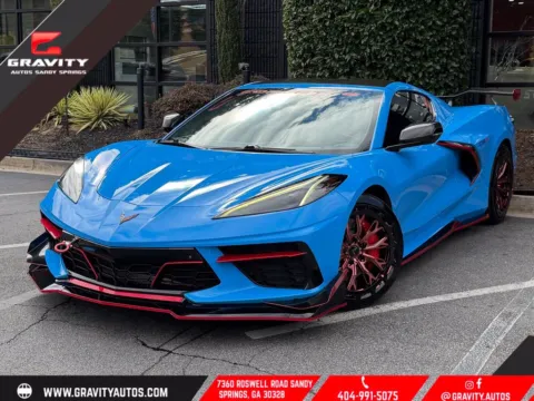 Blue 2020 Chevrolet Corvette Stingray for sale in Sandy Springs, GA