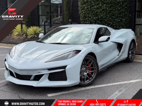 White 2024 Chevrolet Corvette Z06 for sale in Sandy Springs, GA