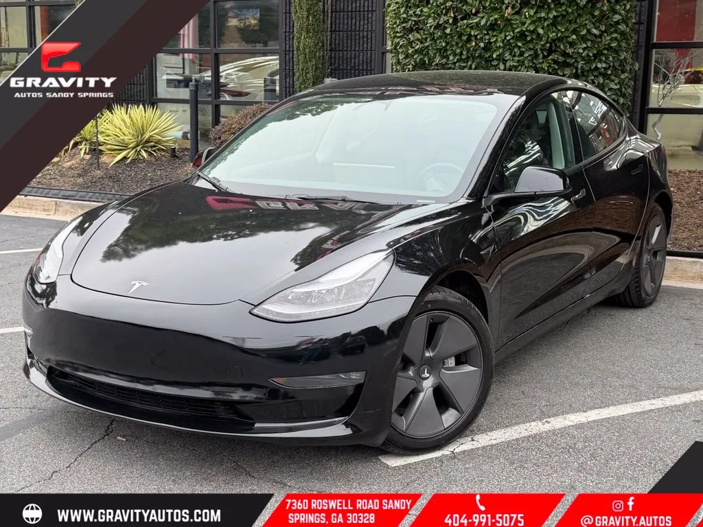 Black 2023 Tesla Model 3 Long Range for sale in Sandy Springs, GA