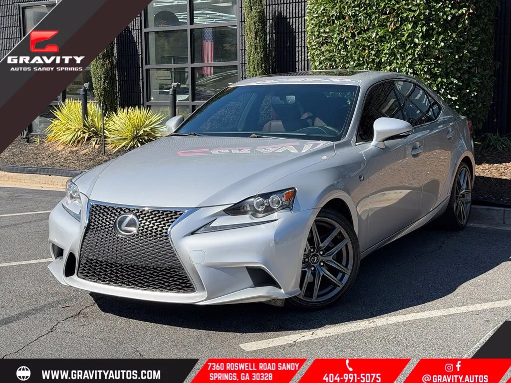 Silver 2015 Lexus IS 250 for sale in Sandy Springs, GA