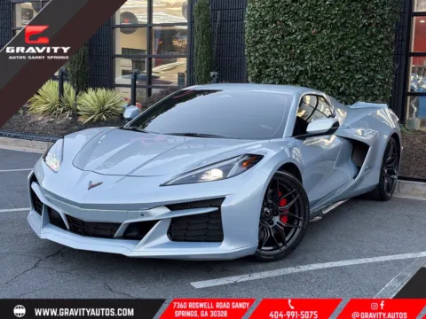 Silver 2024 Chevrolet Corvette Z06 for sale in Sandy Springs, GA