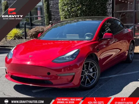 Red 2023 Tesla Model 3 for sale in Sandy Springs, GA