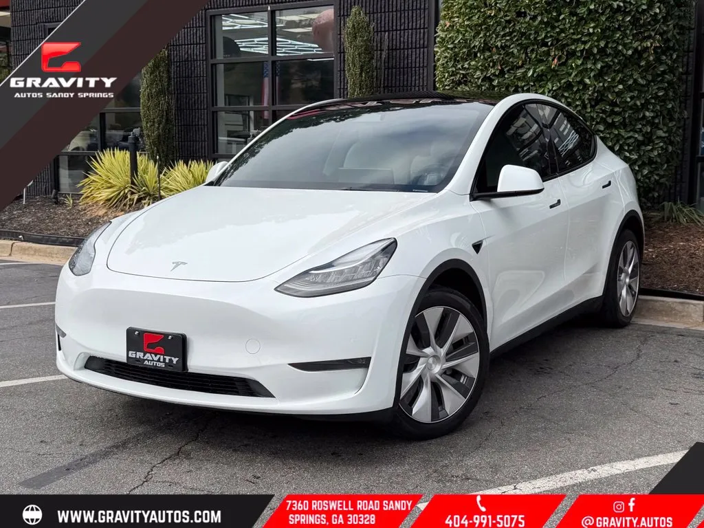 White 2023 Tesla Model Y Long Range for sale in Sandy Springs, GA