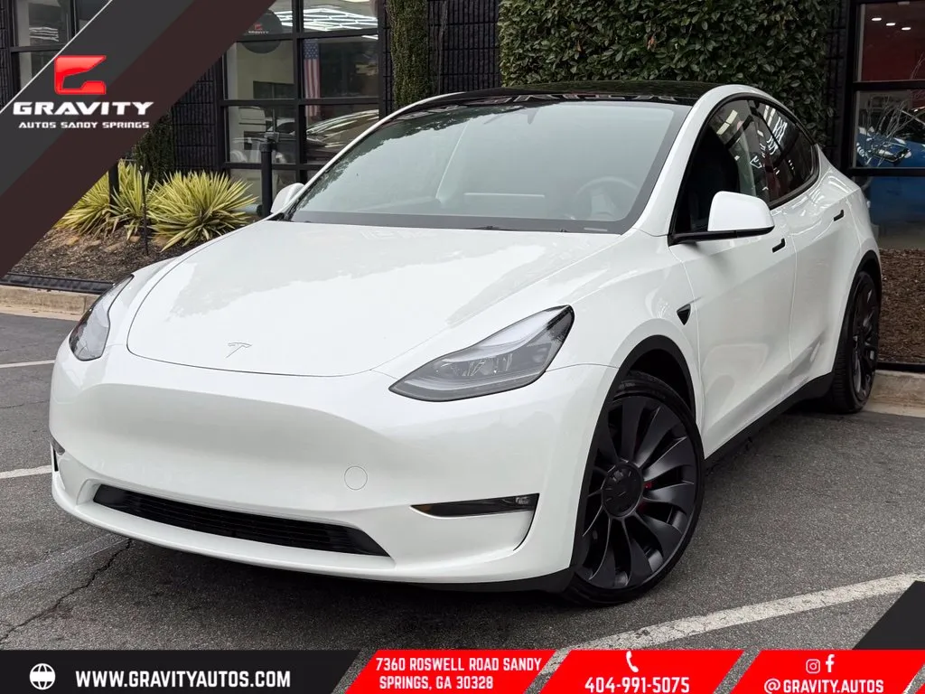 White 2023 Tesla Model Y Performance for sale in Sandy Springs, GA