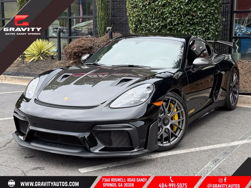 Black 2024 Porsche 718 Cayman GT4 RS for sale in Sandy Springs, GA