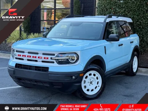 Blue 2023 Ford Bronco Sport Heritage for sale in Sandy Springs, GA
