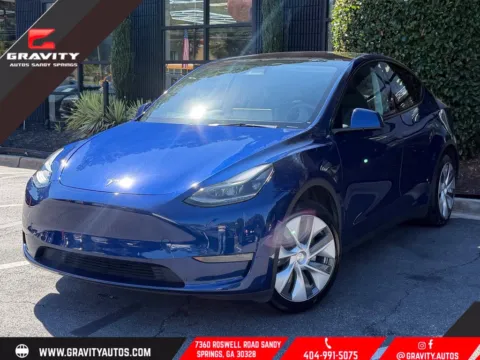 Blue 2023 Tesla Model Y Long Range for sale in Sandy Springs, GA