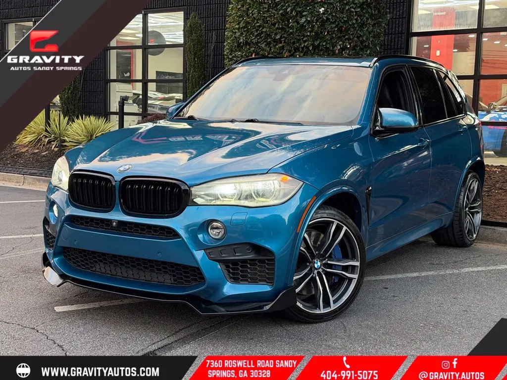 Blue 2016 BMW X5 M for sale in Sandy Springs, GA