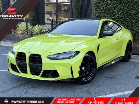 Yellow 2023 BMW M4 Competition for sale in Sandy Springs, GA