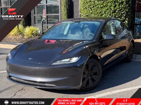 Gray 2024 Tesla Model 3 Long Range for sale in Sandy Springs, GA