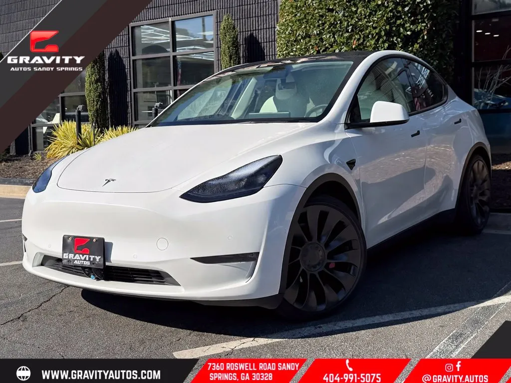 White 2021 Tesla Model Y Performance for sale in Sandy Springs, GA