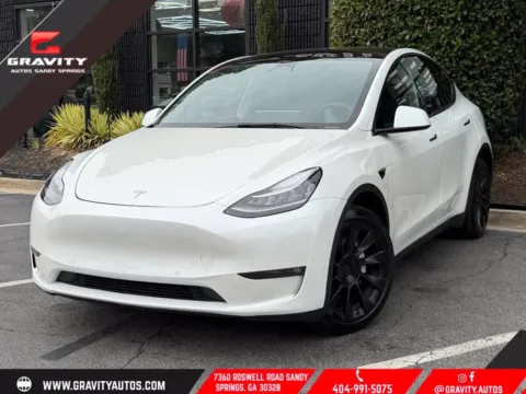 White 2022 Tesla Model Y Long Range for sale in Sandy Springs, GA