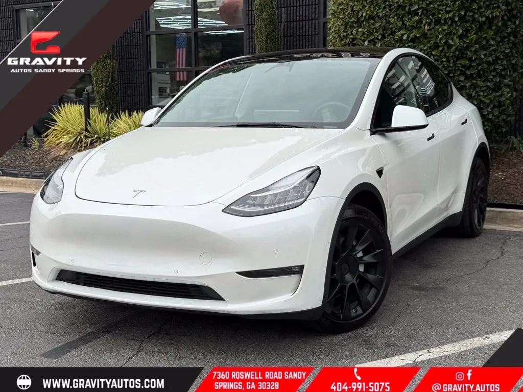 White 2022 Tesla Model Y Long Range for sale in Sandy Springs, GA