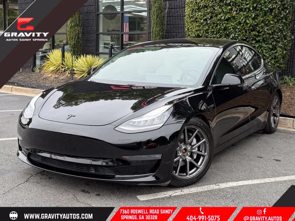 Black 2019 Tesla Model 3 Long Range for sale in Sandy Springs, GA