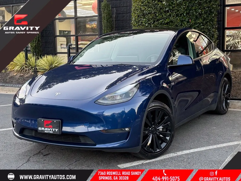 Blue 2023 Tesla Model Y Standard Range for sale in Sandy Springs, GA