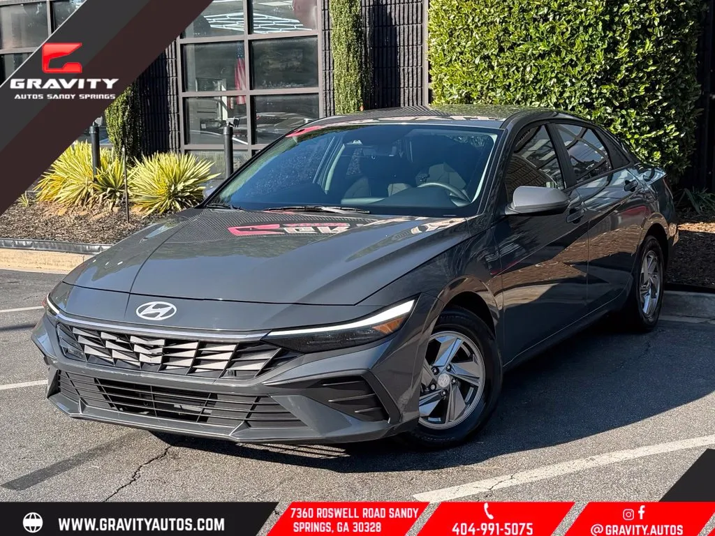 Gray 2025 Hyundai Elantra SE for sale in Sandy Springs, GA
