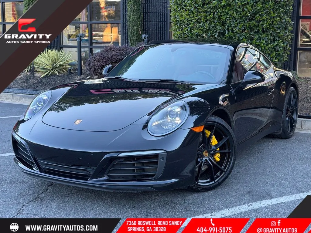 Black 2019 Porsche 911 for sale in Sandy Springs, GA