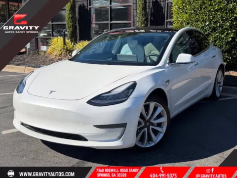 White 2020 Tesla Model 3 for sale in Sandy Springs, GA