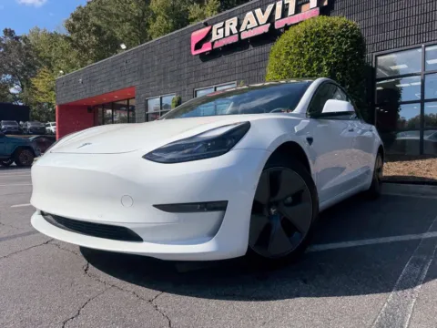 Photos of 2021 Tesla Model 3 Standard Range Plus for sale in Sandy Springs, GA at Gravity Autos Sandy Springs