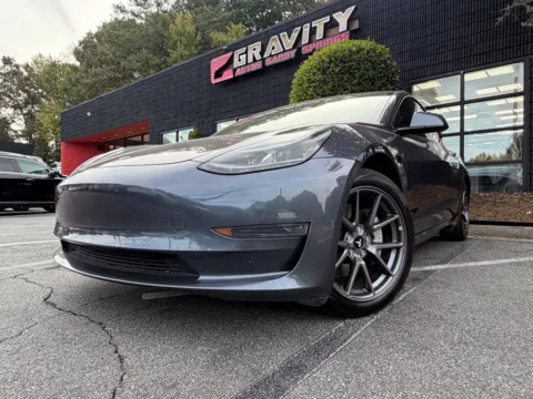 Photos of 2021 Tesla Model 3 Standard Range Plus for sale in Sandy Springs, GA at Gravity Autos Sandy Springs