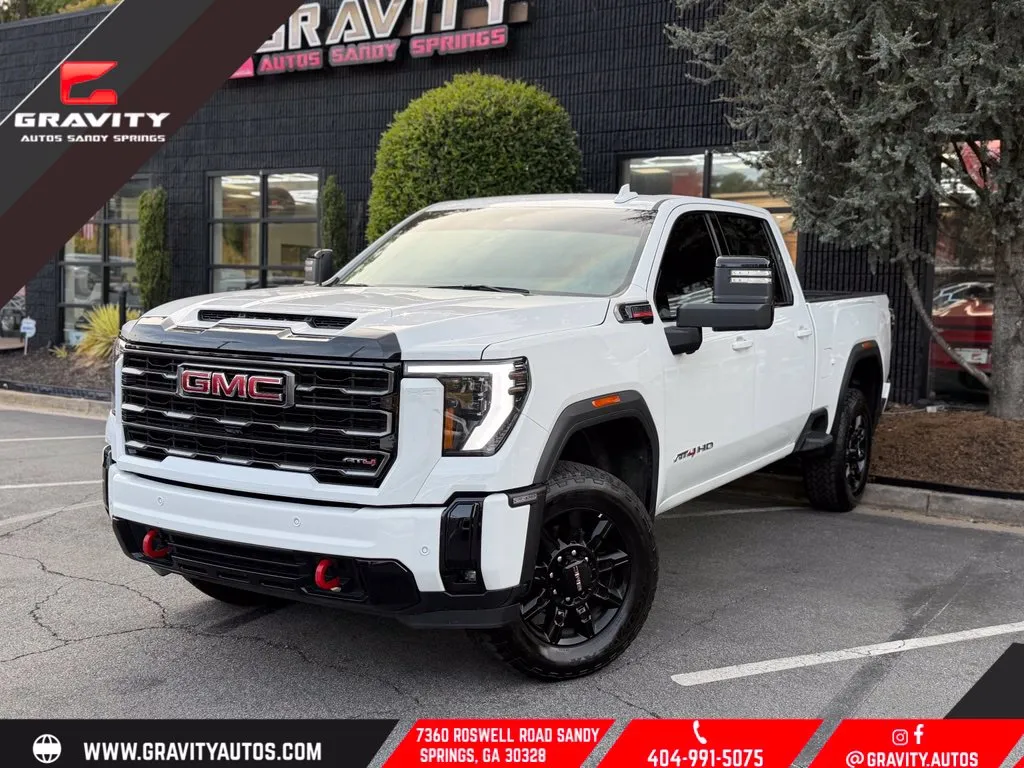 White 2025 GMC Sierra 2500 HD AT4 for sale in Sandy Springs, GA